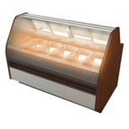 Thumbnail image #1 for RPI Industries Annapolis SCXAD72H Hot Deli Display Case, 75-1/4"W, 5 Wells, Full-Service, Curved Glass