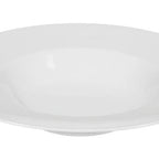 Thumbnail image #1 for Mikasa Hospitality Seltmann 001-167388 Round Deep-Rim White China Plate, 8.9-Inch Diameter Case of 6