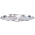 Thumbnail image #1 for Browne USA Foodservice Thermalloy® 5815415 Round Flat 2-Gauge Aluminum Brazier Cover, 13–15 in
