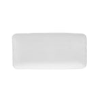 Thumbnail image #1 for Ten Strawberry Street Matte Wave White RPPLE-16RECPLTR Rectangular Platter, 16 x 8 in, Matte White Wave Case of 8
