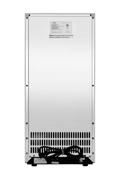 Product image #8 for KoolMore Built-In Residential Pearl Nugget Ice Machine with Bin, 66 lb. Daily Production, Stainless Steel