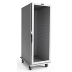 Thumbnail image #1 for Lockwood Manufacturing CA61-ESIN-36CD-R Insulated Mobile Enclosed Transport Cabinet, Clear Right-Hinged Door, 36-Pan, 18 x 26 in.