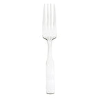 Thumbnail image #1 for Browne USA Foodservice Elegance 502703 Dinner Fork, 7-4/5", 18/0 Stainless Steel, Mirror Finish with Satin Finish Handles 1 Dozen