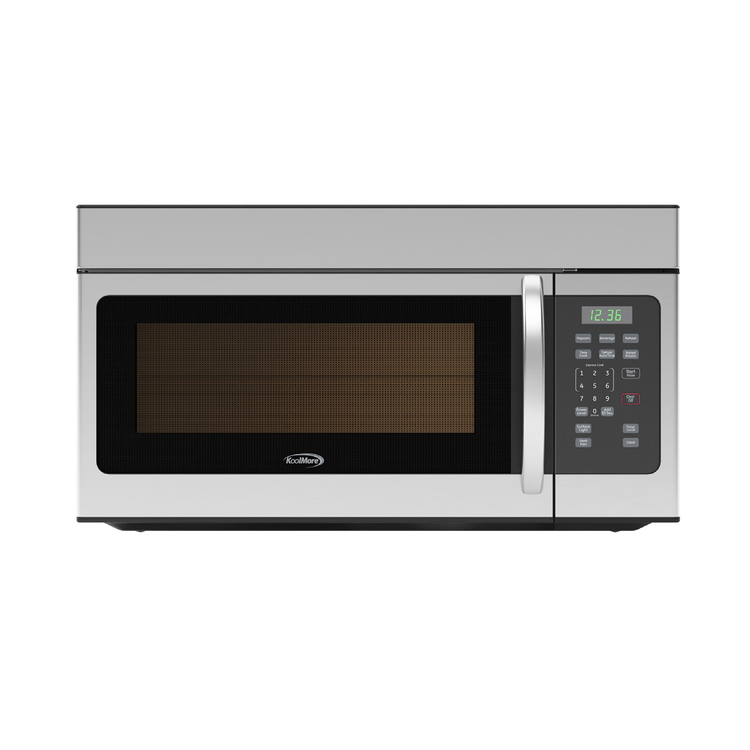 Product image #5 for KoolMore 1.6 Cu. Ft. Stainless Steel Microwave Oven with 300 CFM Recirculating Vent Hood