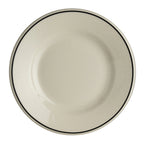 Thumbnail image #1 for Steelite International Homer, Black Line HL2031743 White China Plate, 7-1/8 in, Round, Rolled Edge Case of 3 Dozen