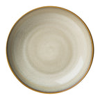 Thumbnail image #2 for 1880 Hospitality Rustic by Oneida® L6753066755 Porcelain Deep Coupe Plate, 10-1/4 in., Round, Two-Tone Glaze 1 Dozen
