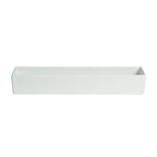 Thumbnail image #1 for G.E.T. Bugambilia COMP16-MOD . . Salad Bar Bowl, 12.4 qt., Rectangular Cast Aluminum with Resin Coating, 19-1/4" x 11-1/2" x 4"