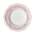 Thumbnail image #1 for Steelite International Folio, Porcelain 62564FP815 Porcelain Rim Pasta Bowl, 19 oz, 11 in, Willow Rim Rose 1 Dozen