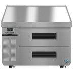 Thumbnail image #1 for Hoshizaki Steelheart CF36B-L Undercounter Freezer, 36", 6.3 cu. ft., 2 Stainless Steel Drawers, Side-Mounted Self-Contained Refrigeration