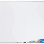 Thumbnail image #1 for AARCO Products WDS3660 Wall-Mount White Porcelain Markerboard, 60"W x 36"H, Aluminum Frame