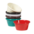 Thumbnail image #1 for G.E.T. Mama Mia S-660-R 6 oz Red Melamine Ramekin Case of 4 Dozen
