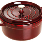 Thumbnail image #2 for Zwilling J.A. Henckels Staub® 1004234 Round Enameled Cast Iron Dutch Oven, 9 qt, with Cover, Induction Ready, Red