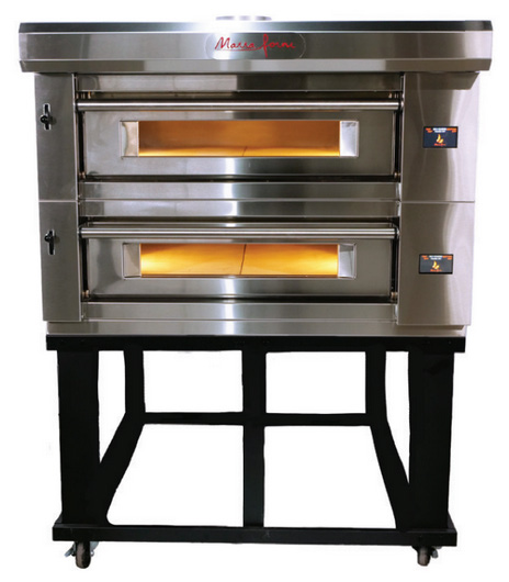 Product image #6 for Marra Forni ELST37-36/2 Two-Deck Electric Stackable Stone Hearth Deck Oven