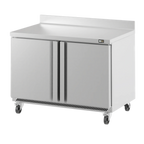 Thumbnail image #1 for Infrico USA IUC-UC48RW 2-Door Worktop Refrigerator, 14.0 cu. ft., Bottom-Mounted, Stainless Steel