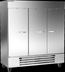 Thumbnail image #6 for Beverage-Air Horizon Series Dual-Temperature Three-Section Reach-In Refrigerator/Freezer with Solid Doors, 75-Inch Wide