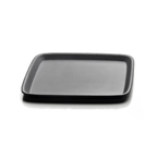 Thumbnail image #1 for G.E.T. Zen - EGS JW5212-B Square Melamine Tray, 12 x 12 x 3/4 in, Black Case of 6