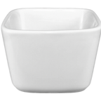Thumbnail image #1 for International Tableware FA-427 Square Porcelain Restaurant Bowl, 7 oz, 3" 1 Dozen