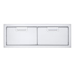Thumbnail image #1 for Crown Verity Built-in IBI42-HD Horizontal Door, 42-Inch, Double Access, Soft-Closing, 304 Stainless Steel