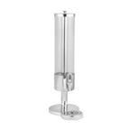Thumbnail image #1 for Eastern Tabletop 7521B Single Beverage Dispenser, 1-1/2 Gallon, Acrylic Container, Stainless Steel Base and Ice Chamber