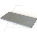 Thumbnail image #1 for AERO Manufacturing GU-30108 Adjustable Galvanized Steel Undershelf, 108"W x 30"D, 18 Gauge