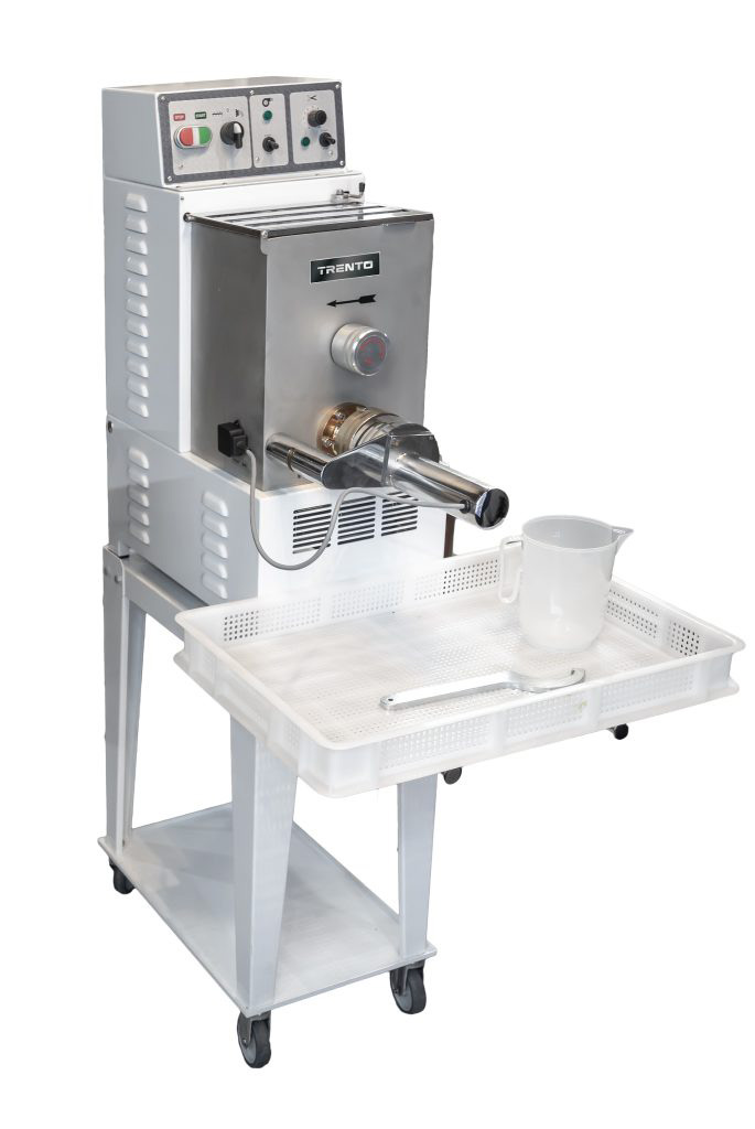 Product image #3 for Trento Avancini PM-IT-0012 Commercial Floor Model Pasta Machine with Water Cooling, 13 lb Tank, 33 lb/hr Output