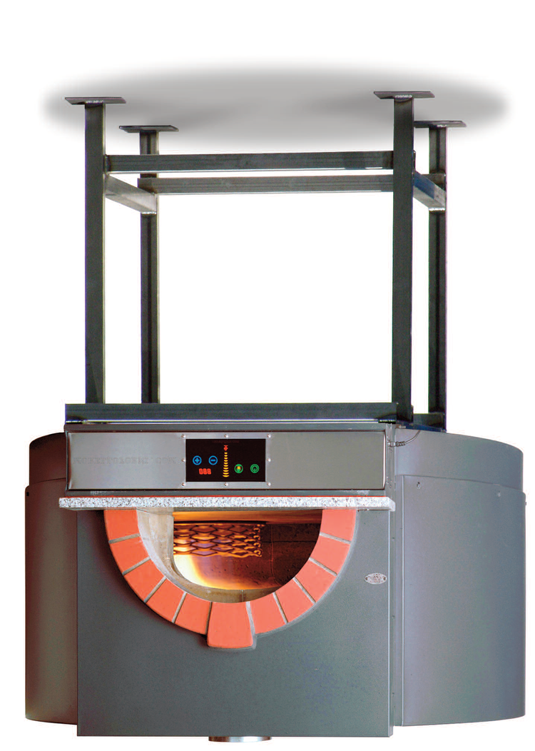 Product image #5 for Morello Forni PG100 Gas-Fired Round Pizza Oven with Stand Base, 39-Inch Inside Cooking Diameter