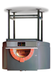 Thumbnail image #5 for Morello Forni PG100 Gas-Fired Round Pizza Oven with Stand Base, 39-Inch Inside Cooking Diameter