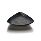 Thumbnail image #1 for G.E.T. Zen - EGS JW7012-B . . Triangular Melamine Platter, Black, 32 oz, 12 x 2-1/2 in Case of 6