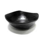 Thumbnail image #1 for G.E.T. Ore - EGS JW2015-B Melamine Square Bowl, 32 oz, 7-5/8 x 7-3/8 x 2-1/2 in, Black Case of 6