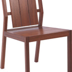 Thumbnail image #1 for Tramontina USA, Inc. 14613-371 Stackable Brazilian Cherry Wood Chair with Slat Back and Wood Seat