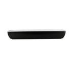 Thumbnail image #2 for G.E.T. Infinity - EGS B263208-BW Rectangular Melamine Bowl, 147 oz., White Interior and Black Exterior, 20-7/8"L x 6-1/4"W x 3"H Case of 3
