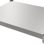 Thumbnail image #1 for ATSMFG MET MET-WT-US2430 ATS MFG Work Table Undershelf, 24" x 30", 18-Gauge 430 Stainless Steel