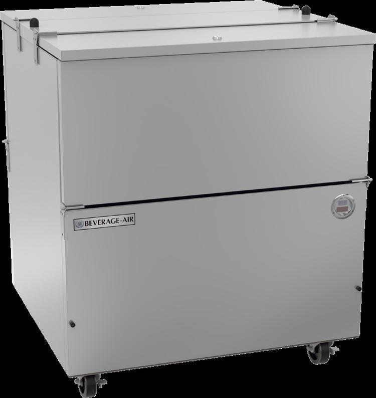 Product image #4 for Beverage-Air ST34HC-S Dual Access Cold Wall School Milk Cooler, 34-Inch Stainless Steel, 12.37 Cu. Ft.