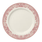 Thumbnail image #1 for Steelite International HL Ivory HL20163923 Rolled Edge Round China Plate, 6-1/4", Willow Rim Rose Case of 3 Dozen