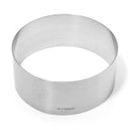 Thumbnail image #1 for JB Prince MA283 18 Seamless Round Cake Ring, 7" Diameter x 2.9" High, 18/8 Stainless Steel