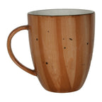 Thumbnail image #1 for International Tableware Rotana RT-1-RU Tall Ceramic Coffee Cup with Handle, 8-1/2 oz., Ruby Case of 3 Dozen