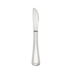 Thumbnail image #2 for CAC China Black Pearl 3008-08 Dinner Knife, 8-3/4 in, Solid Handle, Heavy Weight, 18/0 Stainless Steel Case of 25 Dozen