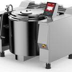 Thumbnail image #5 for Firex (Middleby) Baskett UPRIG122_V1 122 Gallon Gas Indirect Heat Tilting Kettle, 316 Stainless Steel Liner, Programmable Touchscreen Controls