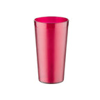 Thumbnail image #1 for CAC China BVPT-12RD 12 oz Red Pebbled SAN Plastic Tumbler Case of 6 Dozen