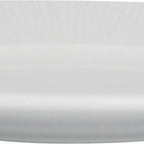 Thumbnail image #2 for International Tableware Sunburst™ SB-88 9" Round Porcelain Plate with Extra-Wide Patterned Rim Case of 2 Dozen