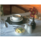 Thumbnail image #2 for Steelite International Steelite Performance, Simplicity 11010140 Oval Coupe Platter, Alumina Vitrified, 10" x 7.875" 1 Dozen