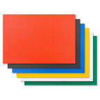 Thumbnail image #2 for Hakka Brothers Clivia 181210 6-Board Color-Coded Cutting Board System, 18" x 12" x 1", Polyethylene