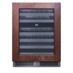 Thumbnail image #1 for Summit Commercial CL244WC2PNR Undercounter Dual-Zone Wine Cellar, 48-Bottle, 24" Wide, Built-In or Freestanding