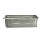 Thumbnail image #1 for Libertyware 9006P Perforated Full-Size 6" Deep 23-Gauge 18/8 Stainless Steel Steam Table Pan Case of 12