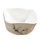 Thumbnail image #1 for Thunder Group Blue Bamboo 1035BB Melamine Side Dish Bowl, 6 oz, 3-3/8-inch Case of 16 Dozen