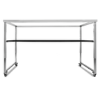 Thumbnail image #1 for Eastern Tabletop RN904TS Nesting Buffet Table Frame, Stainless Steel, Rectangular, Fits Three Tiles, Adjustable Height