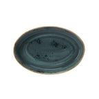 Thumbnail image #1 for Steelite International Steelite Performance, Craft Blue 11300326 Oval Ceramic Sole Dish, Craft Blue, 1.625 qt, 11 x 7.5 in