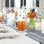 Thumbnail image #3 for Sterno Classic Elegance 80178 Petite Round Frosted Glass Candle Lamp, 3-1/4" H x 2-3/4" Dia.