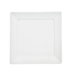 Thumbnail image #1 for CAC China Paris-French F-SQ8 Square Porcelain Plate, 9-inch, Bone White Case of 2 Dozen