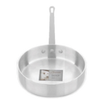 Thumbnail image #1 for Alegacy Foodservice Products Optima ASTP5 5 qt Aluminum Sauté Pan, 11-3/4" Diameter, 8 Gauge, Riveted Handle, Without Cover